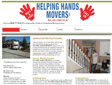 Tablet Screenshot of helpinghandsmoversjaxfl.com